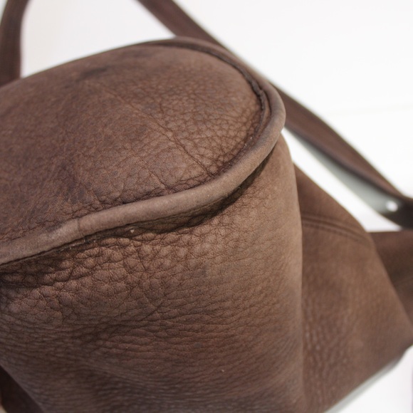 Vintage Coach #4952 Helen’s Legacy Nubuc Leather Bucket Cross Body Shoulder Bag - Picture 12 of 16